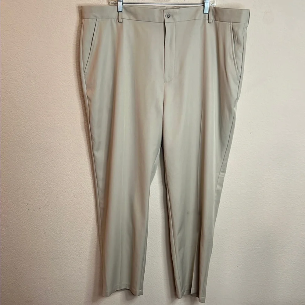 Greg Norman Collection Sz 44W x 43L  Tan Chinos Tailored Fit